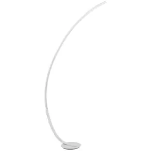 Merano - Fremont Arc Floor Lamp Sandy White Aluminium LED 30W 1580Lm 3000K