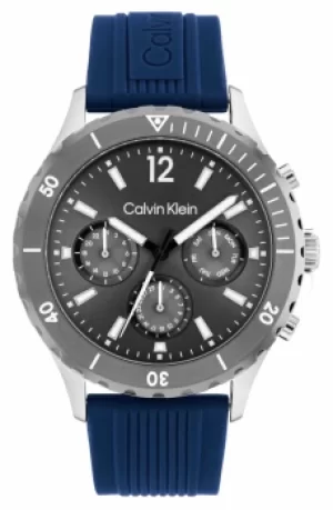 Calvin Klein 25200120 Mens Silicone Chronograph Watch