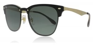 Ray-Ban Blaze Sunglasses Gold Striped 043/71 41mm