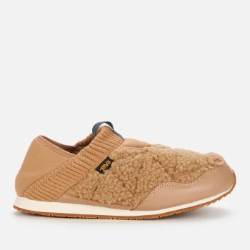 Teva Ember Moc Fleece Sustainable Shoes - Sand Dune - UK 10