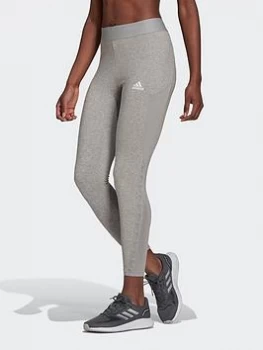 adidas AEROREADY Designed 2 Move Cotton Touch 7/8 Legging - Medium Grey Heather