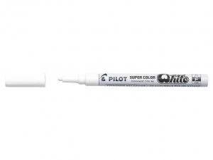 Pilot Super Color Fine Paint Marker White PK12