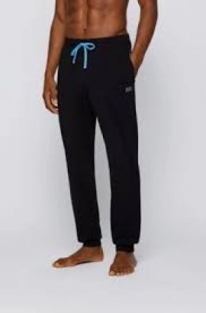 Hugo Boss Mix and Match Cuffed Lounge Pants Black Size S Men