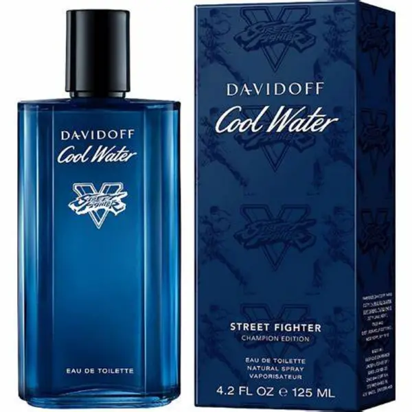 Davidoff Cool Water Street Fighter Champion Summer Edition Eau de Toilette For Him 125ml