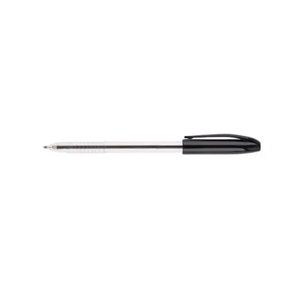 Unbranded Security Ink Ballpoint Pen Medium Black (Pack of 20) LL09868 LL09868