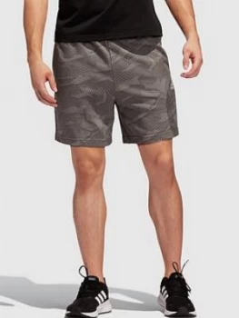 Adidas Essential Aop Shorts, Grey, Size XL, Men