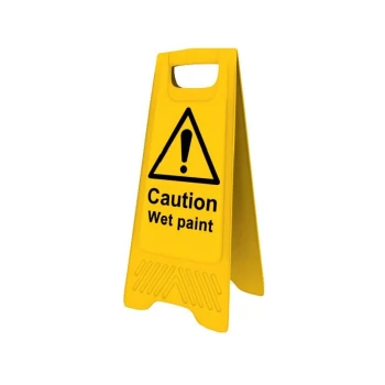 Wet Paint A-Frame Caution Sign - 300 X 620MM - Sitesafe