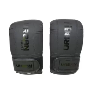 Urban Fight Punch Bag Mitts Matt Black Small