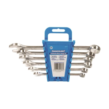 Silverline 6 Piece Combination Spanner Set - 8-17mm