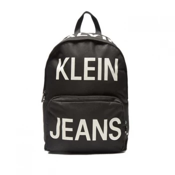 Calvin Klein Large Logo Backpack - Black910