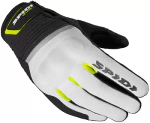 Spidi Flash Women Motorcycle Gloves, black-white, Size S, black-white, Size S for Women