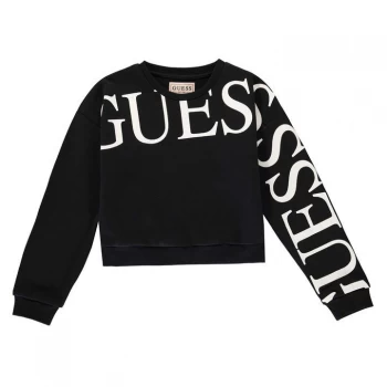 Guess Arm Logo Sweatshirt - Black A996