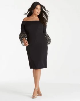 Coast Adriana Bardot Shift Dress