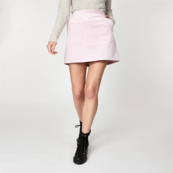 Jack Wills Haisley Corduroy Mini Skirt - Lilac