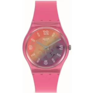 Ladies Swatch Orange Disco Fever Originals Watch