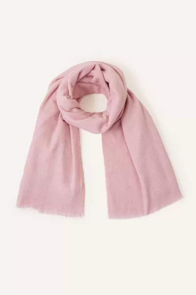 Accessorize Wells Antibacterial Blanket Scarf - Pale Pink