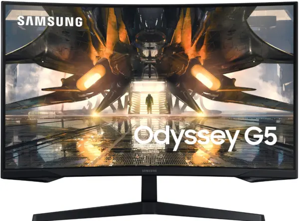 Samsung Odyssey G5 32" LS32AG550EPXXU Quad HD Curved Gaming LED Monitor