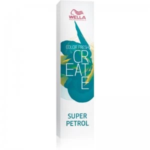 Wella Professionals Color Fresh Create Semi Permanent Hair Colour Shade Super Petrol 60ml