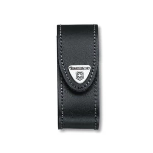 Victorinox Black Leather Belt Pouch (5-8 Layer)