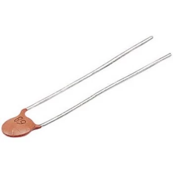 Ceramic disc capacitor Radial lead 2200 pF 500 V