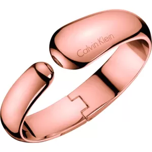 Ladies Calvin Klein Rose Gold Plated Small Informal Bangle KJ6GPD10010S