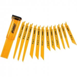 DEWALT DT2445 12 Piece Extreme Reciprocating Saw Blade Set