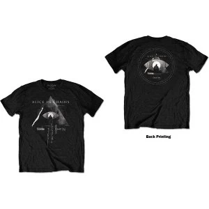 Alice In Chains - Fog Mountain Unisex XX-Large T-Shirt - Black