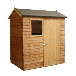 Mercia Overlap Reverse Apex Value Shed - 6 x 4ft