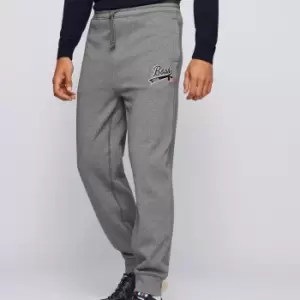 BOSS X Russell Athletic Mens Jafa Joggers - Medium Grey - S