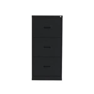 Talos 3 Drawer Filing Cabinet Black KF78766