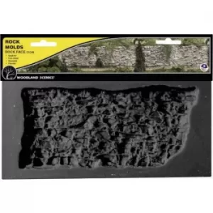 Woodland Scenics WC1248 Universal Rubber mould Rock wall (L x W) 266mm x 127 mm