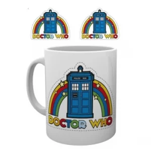 Doctor Who Rainbow Mug