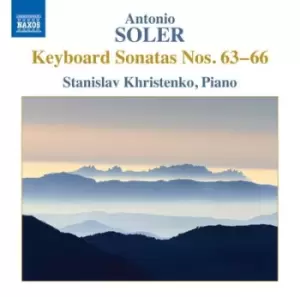 Antonio Soler Keyboard Sonatas Nos 63-66 by Antonio Soler CD Album