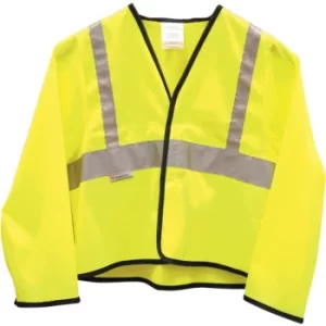 Childrens Hi-vis Jacket Polyester 7-8 Yrs