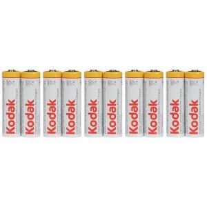 Kodak Ni-MH 10x AA 2100mAh 1.2V Rechargeable Batteries - Easy Packaging