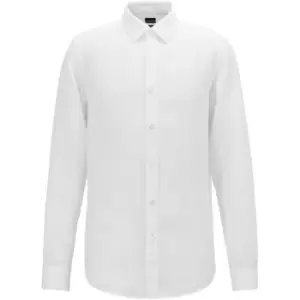 Boss Lukas Shirt Mens - White