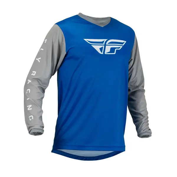 Fly Racing MX Jersey F-16 Blue Grey XL