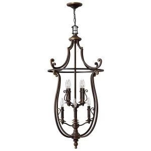 8 Light Ceiling Pendant Olde Bronze, E14