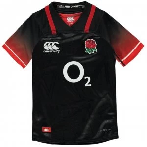 Canterbury England Away Pro Jersey 2017 2018 Junior - Black