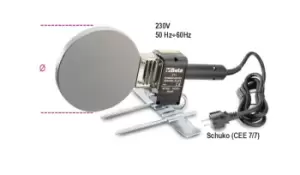Beta Tools 311/1 300W Heat Plate Welding PE PP PVC PVDF Pipes & Fittings Ø:120mm
