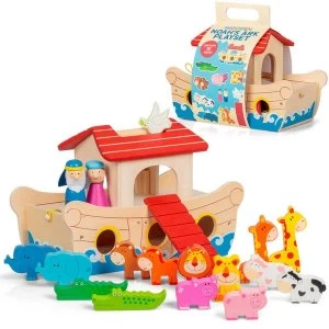 230932 Ds tobar wood noah ark playset