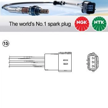 1x NGK NTK Oxygen O2 Lambda Sensor OZA73-F1 OZA73F1 (0177)