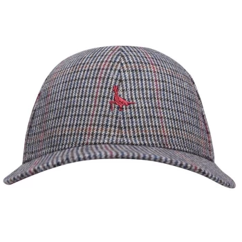 Jack Wills Farnborough Check Wool Cap - Camel