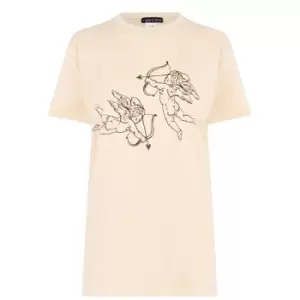 I Saw It First Angels T-Shirt - Beige