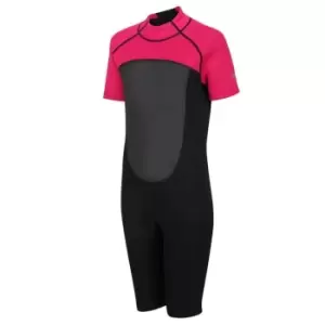 Regatta Womens Full Wetsuit - Blk/DkCerise