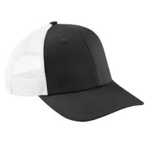 Beechfield Urbanwear Trucker Cap (One Size) (Black/White)