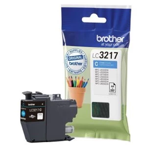 Brother LC3217 Cyan Ink Cartridge