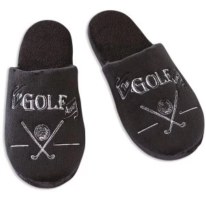 Ultimate Gift for Man Slippers Large UK Size 11-12 Golf