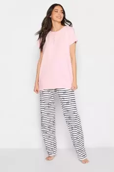 Tall Button Placket Pyjama Top