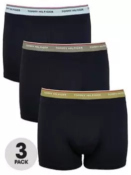 Tommy Hilfiger Big & Tall Premium Essentials Trunks (3 Pack) - Multi, Size 4XL, Men